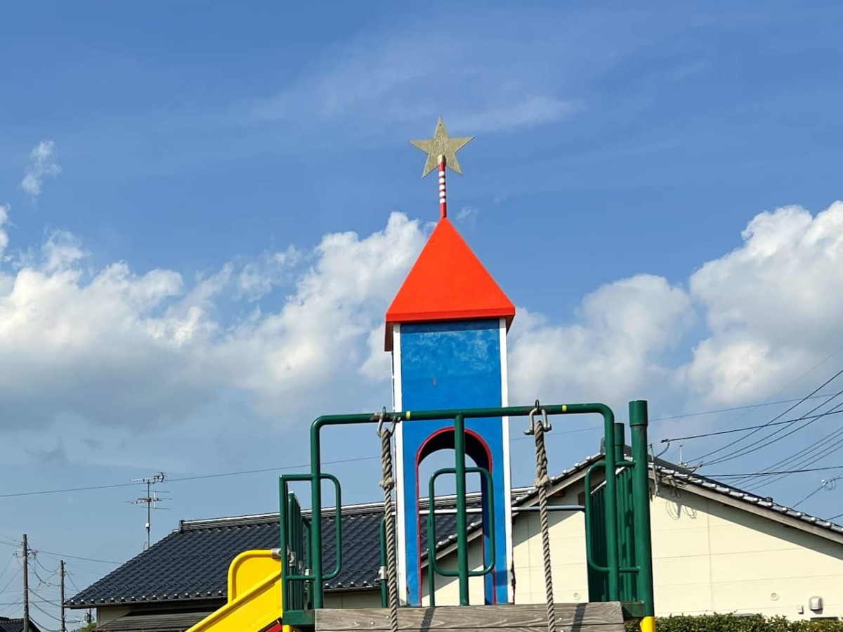 鳥取県境港市にある『誠道公園』のすべり台