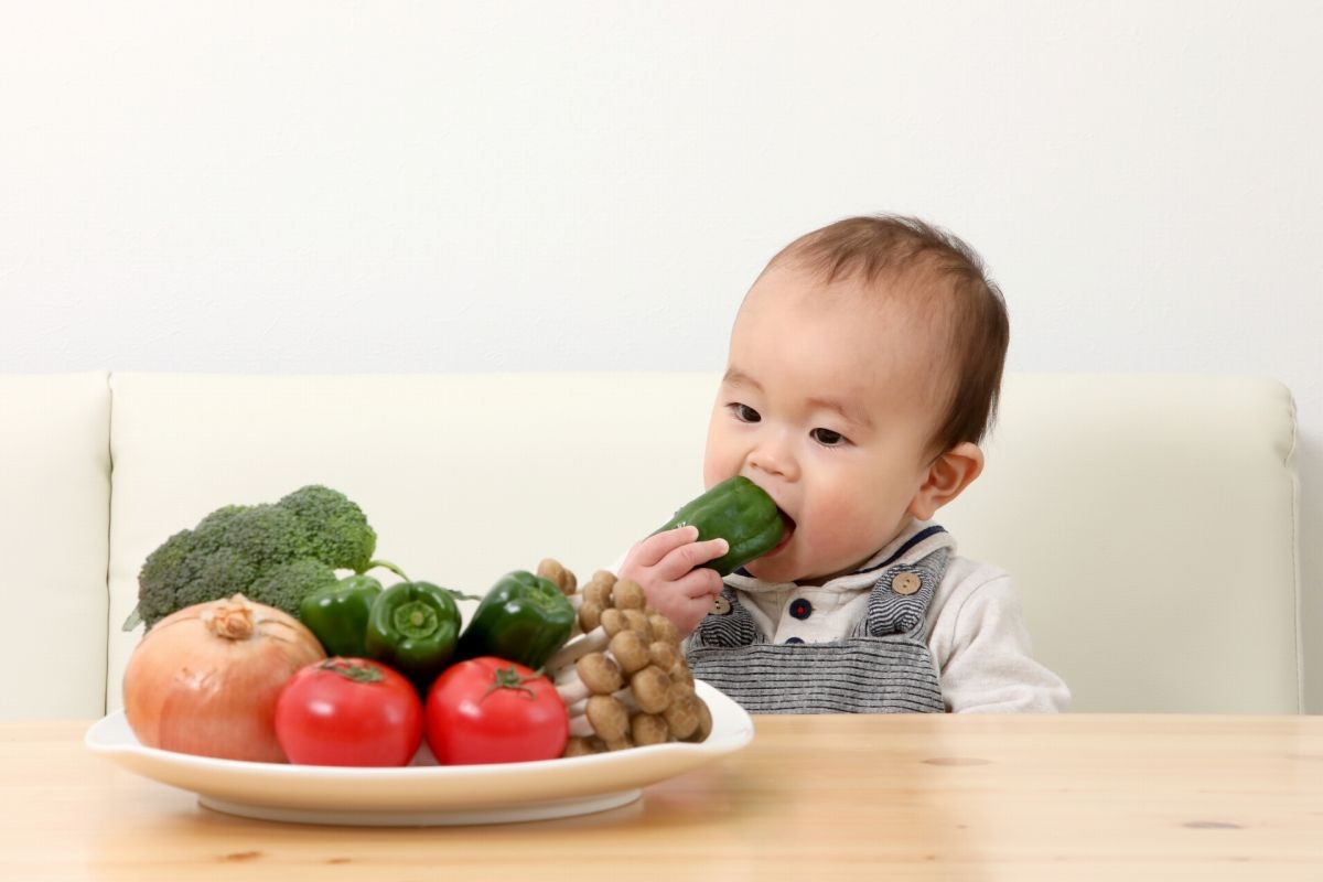 赤ちゃんの食事のイメージ
