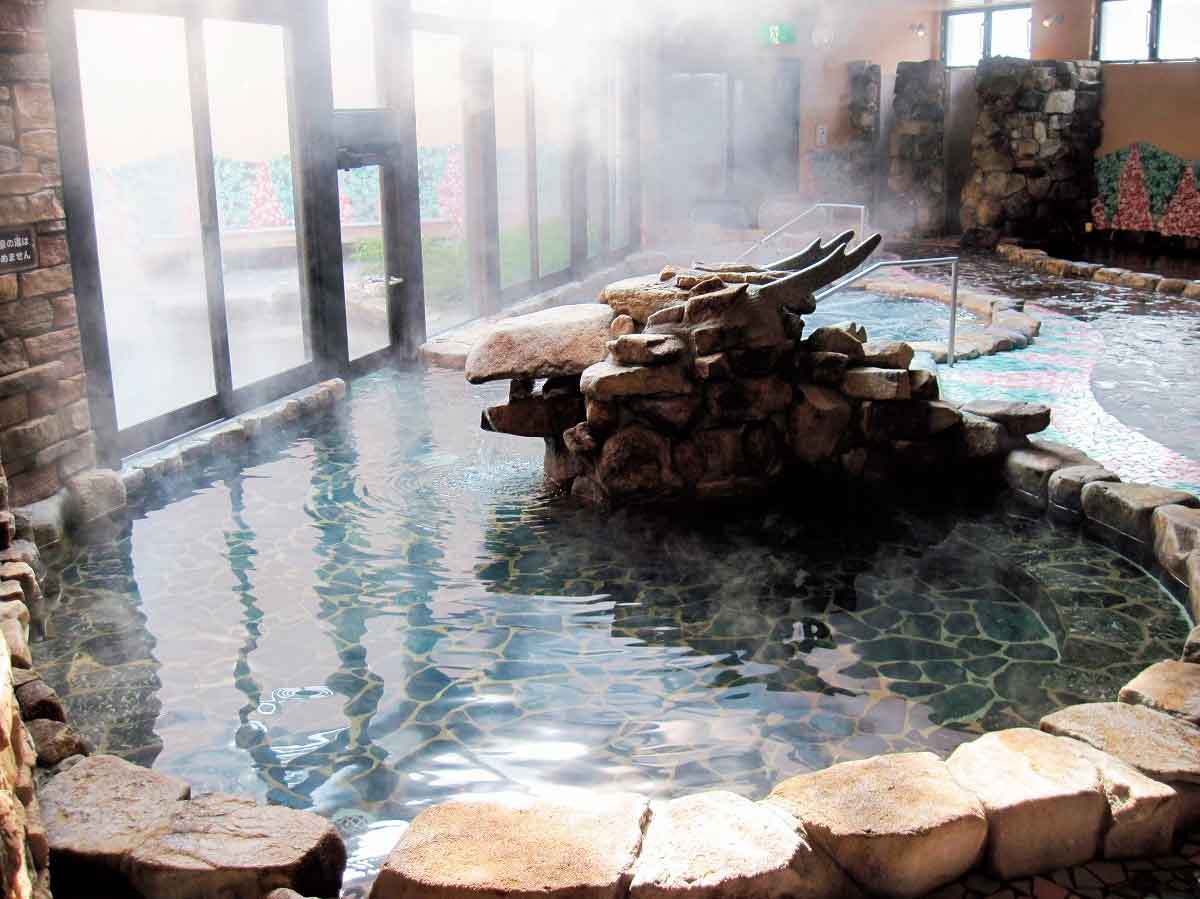 島根県雲南市にある入浴施設『おろち湯ったり館』の内湯