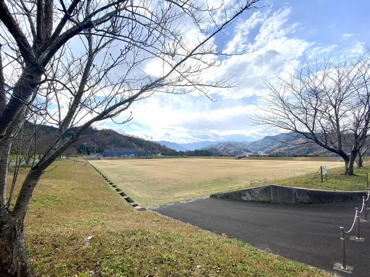 鳥取県鳥取市用瀬町にある『用瀬町運動公園』のグラウンド