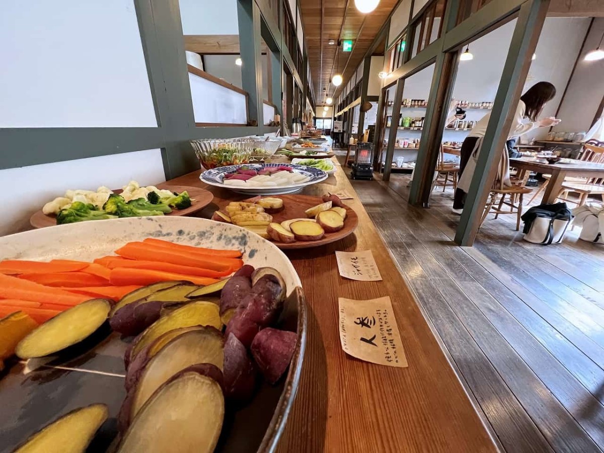 島根県津和野町のカフェレストラン『糧（かて）』のランチメニュー