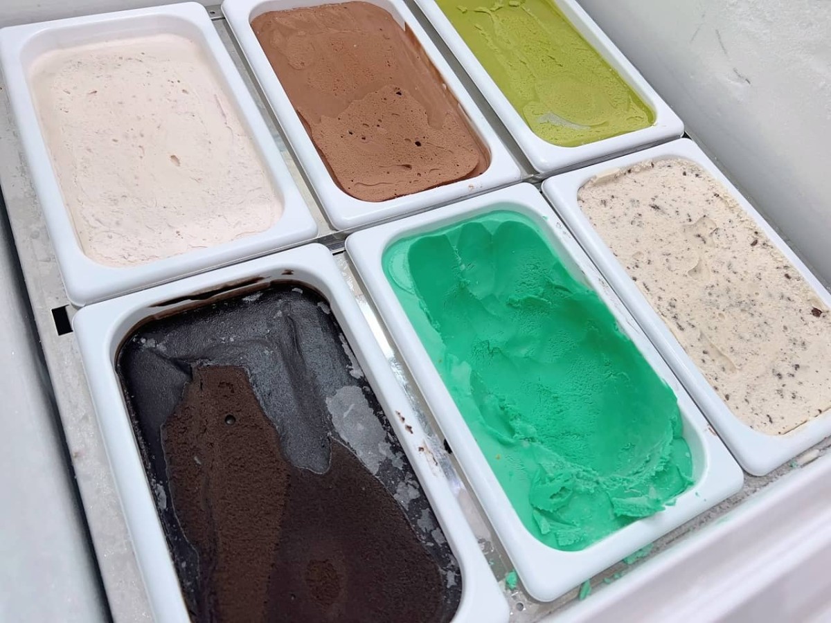 米子市にオープンしたアイスクリーム専門店『OGUOGU ICECREAM（オグオグアイスクリーム）』の特注アイスクリーム