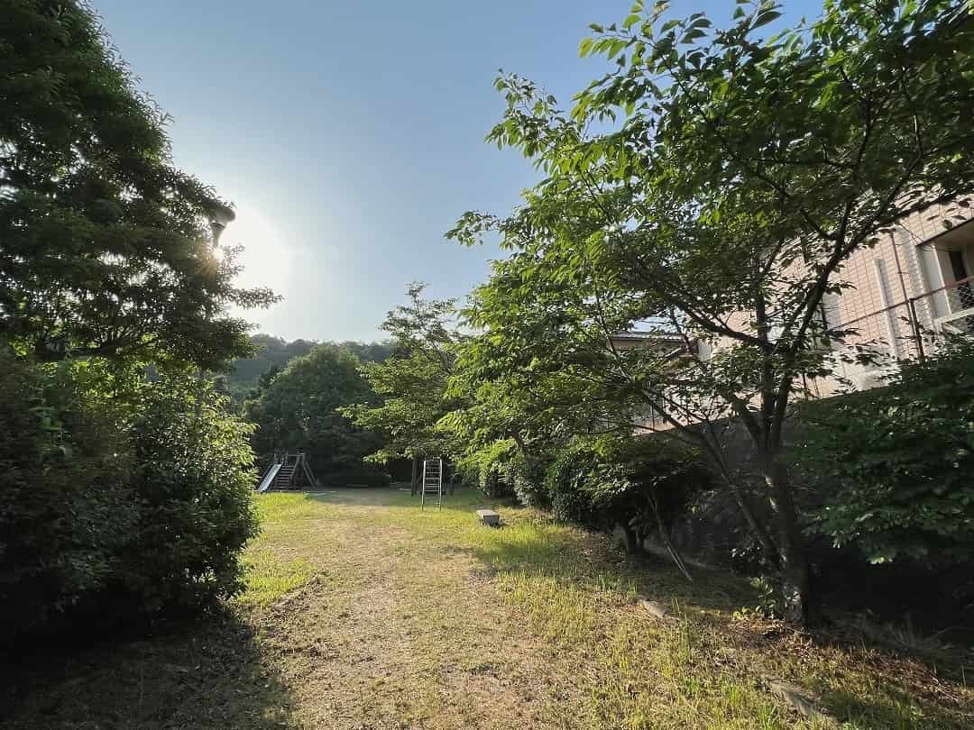 鳥取県米子市にある公園『宗像団地公園』の様子