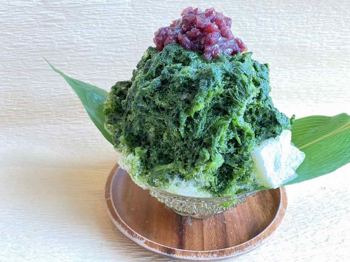 島根県松江市の人気和カフェ『スカラベ別邸』のかき氷