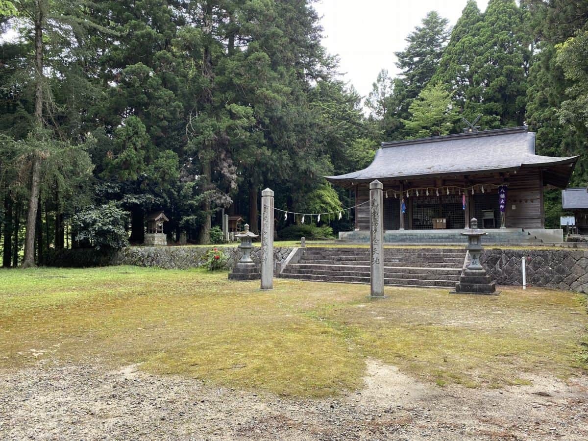 島根県飯南町にある穴場観光スポット『赤穴八幡宮』の境内
