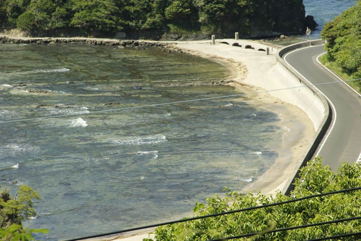 島根県松江市美保関町「惣津海岸」の景観