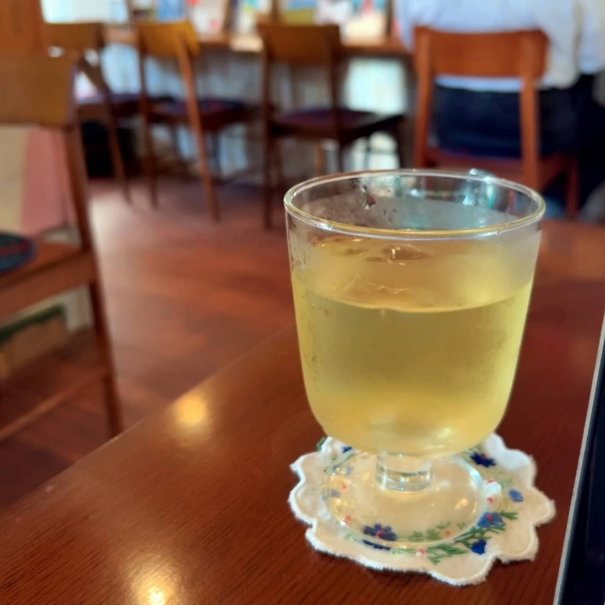 鳥取県米子市にあるカフェ「ブルーバード」のハーブティーの写真