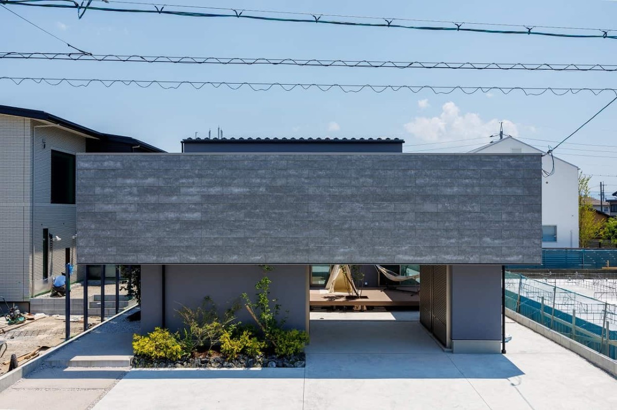 鳥取県のおすすめ工務店「ヤマタホーム クローバー住工房」による新築事例の外観