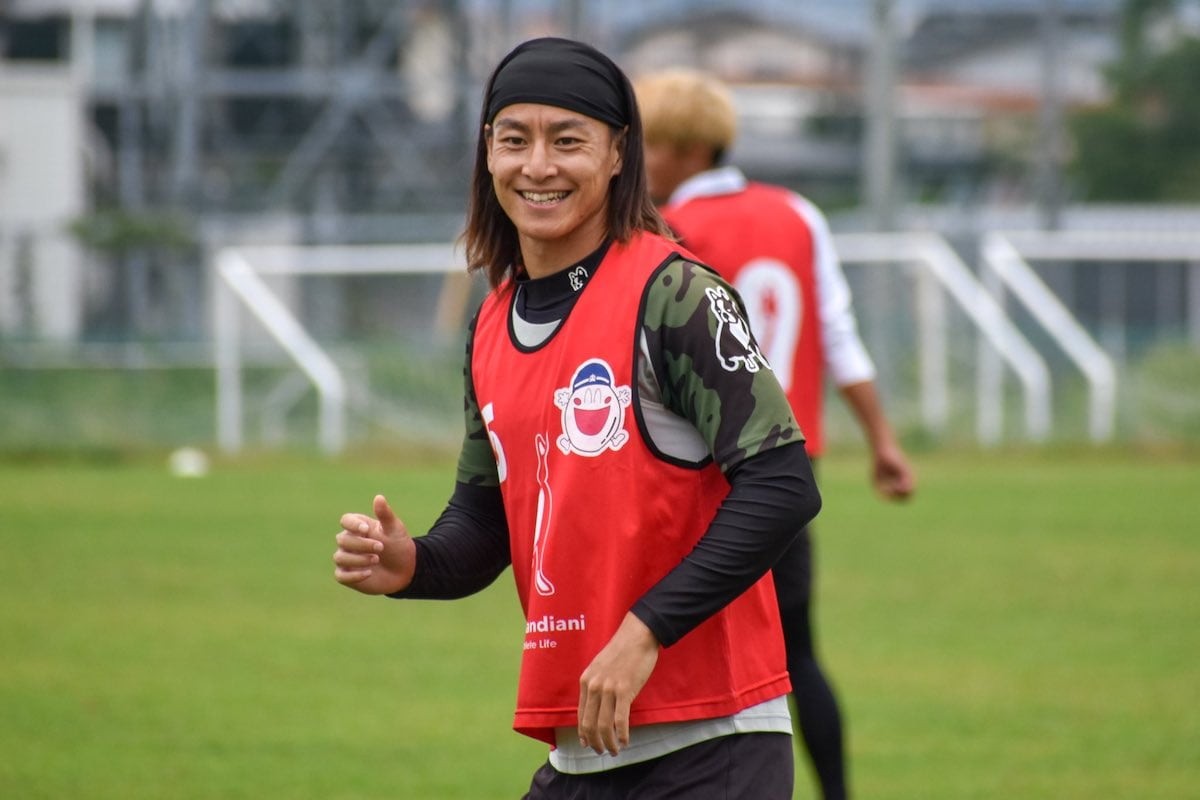 鳥取県のプロサッカークラブ「ガイナーレ鳥取」の馬場選手