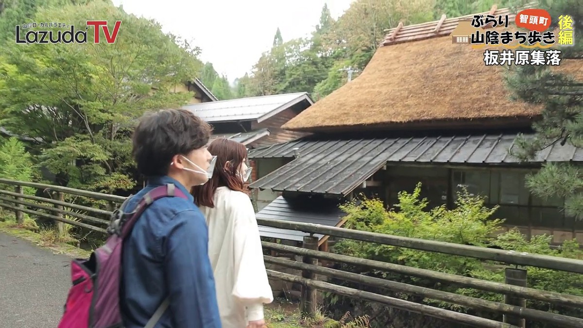 鳥取県智頭町の穴場観光地・板井原集落の景観