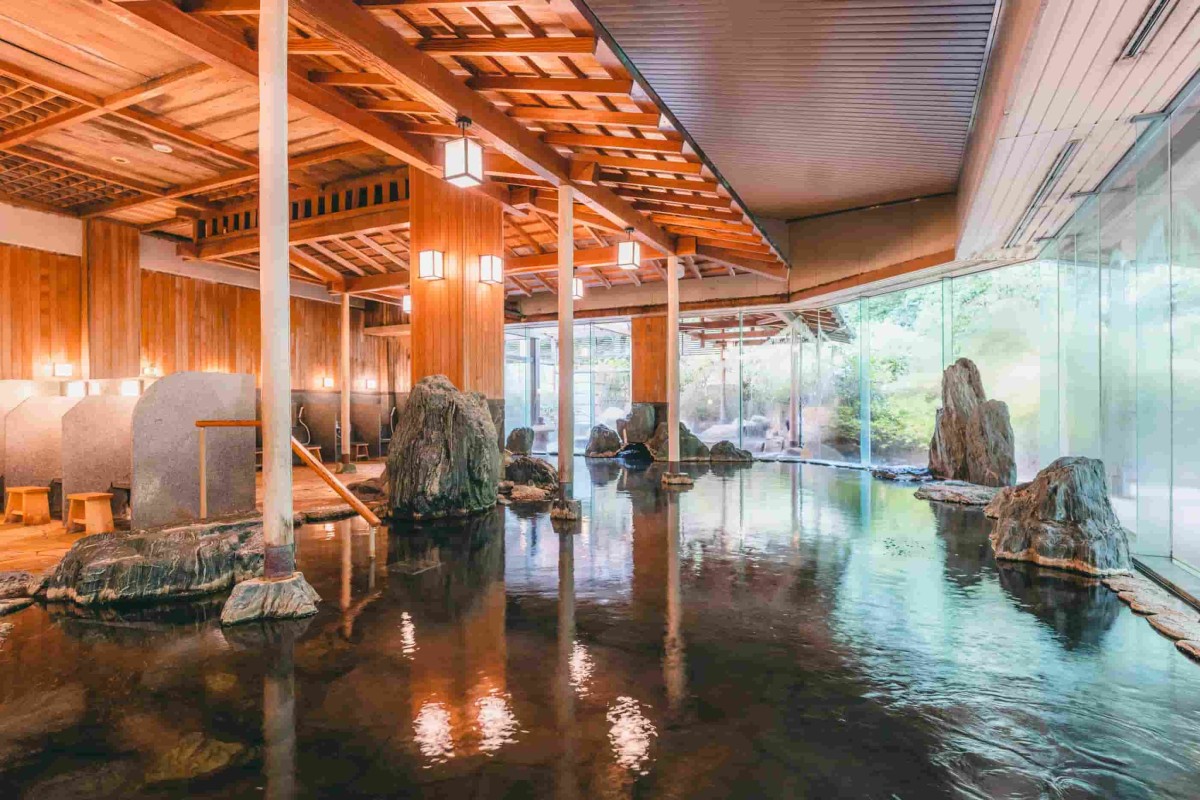 島根県を代表する温泉地・玉造温泉の宿『ホテル玉泉』の大浴場