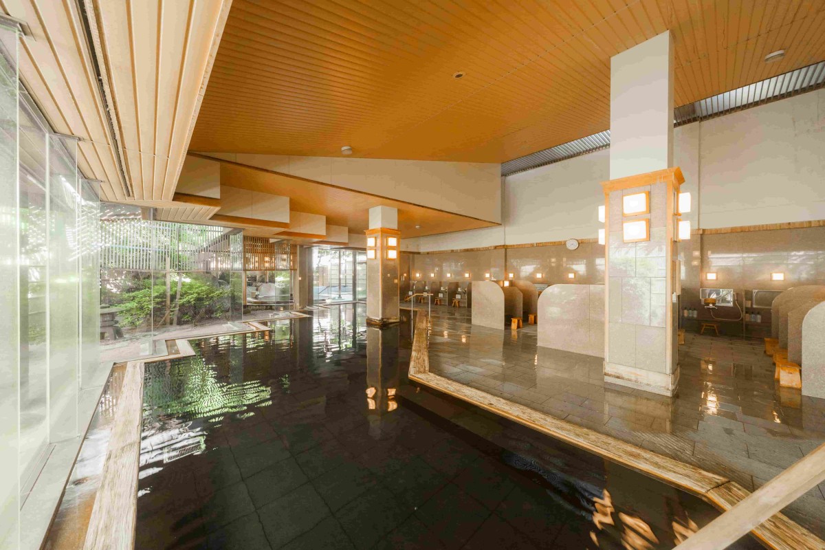 島根県を代表する温泉地・玉造温泉の宿『ホテル玉泉』の大浴場