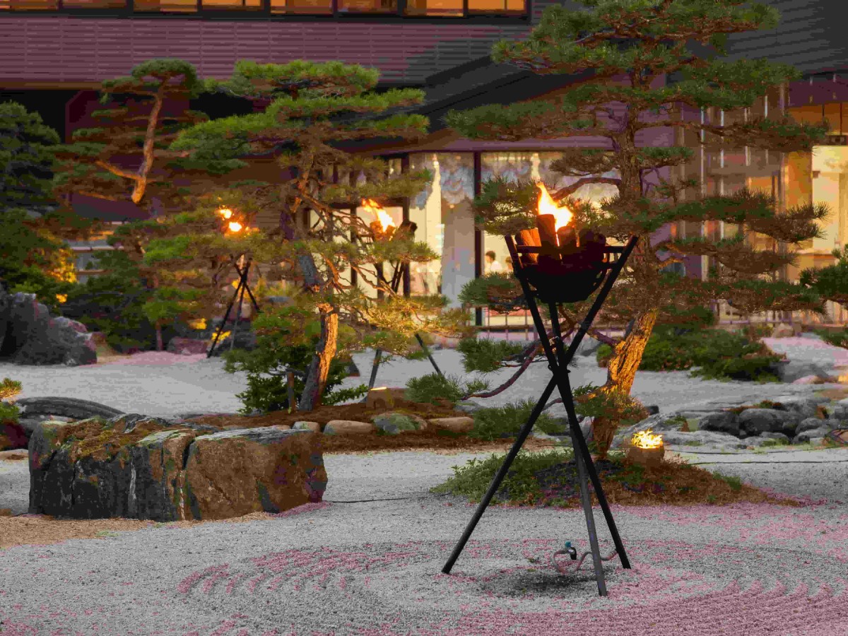 島根県を代表する温泉地・玉造温泉の宿『ホテル玉泉』の日本庭園