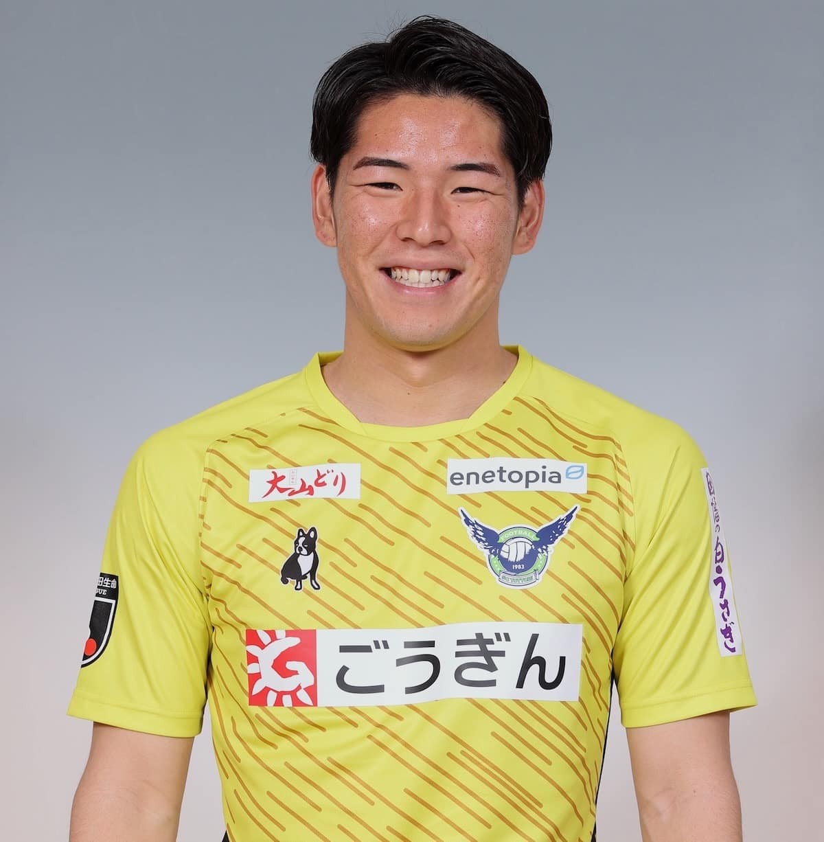 鳥取県のプロサッカークラブ「ガイナーレ鳥取」の糸原紘史郎選手