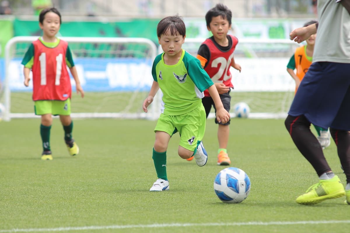 鳥取県のプロサッカークラブ「ガイナーレ鳥取」のホームスタジアム「Axisバードスタジアム」で過去に開催された小学生対象のイベント