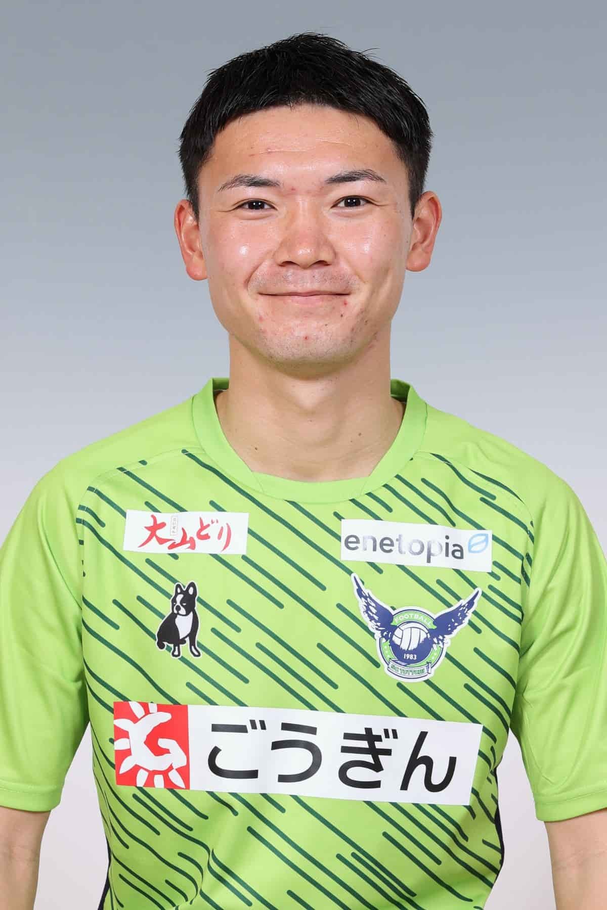 鳥取県のプロサッカークラブ「ガイナーレ鳥取」の2023シーズンキャプテン石井 光輝選手