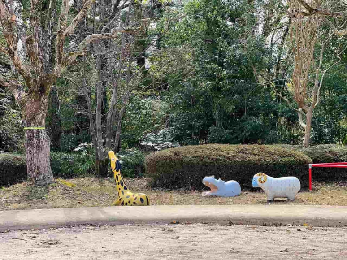 島根県松江市玉湯町にある『空口公園』の様子