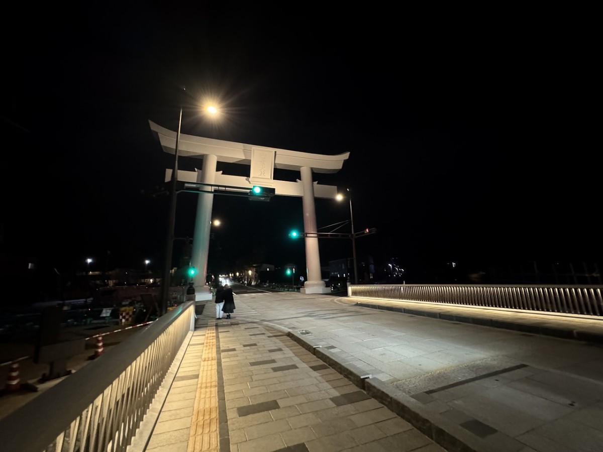 2026年元日の出雲大社周辺の様子