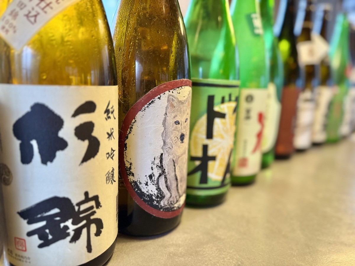 島根県出雲市にある酒場『SPACE大北』の日本酒