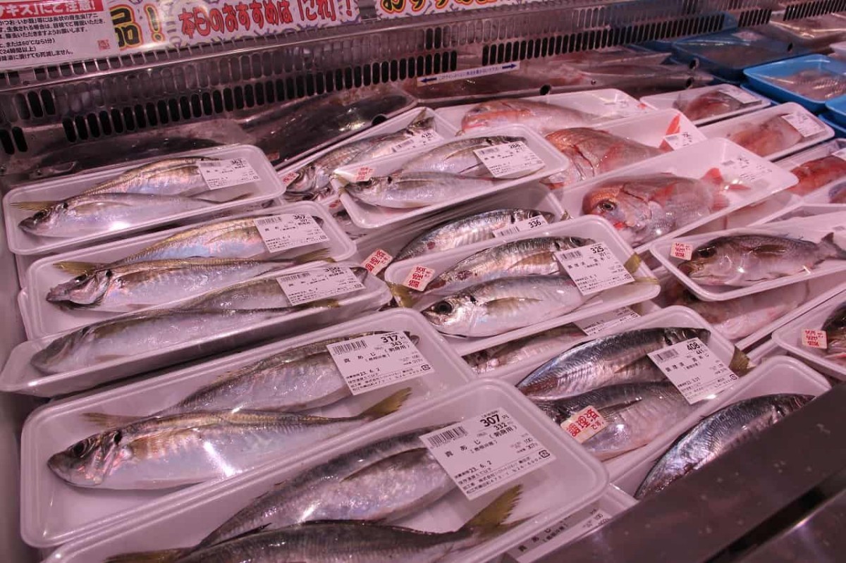 島根県松江市にある『フーズマーケットホック黒田店』で販売している魚