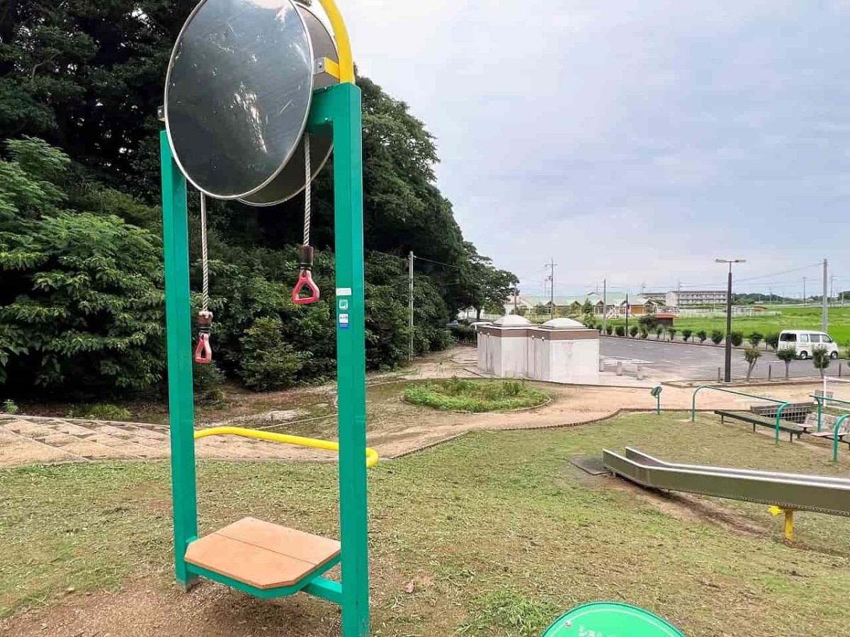 鳥取県琴浦町にある『東伯総合公園』内のアスレチック