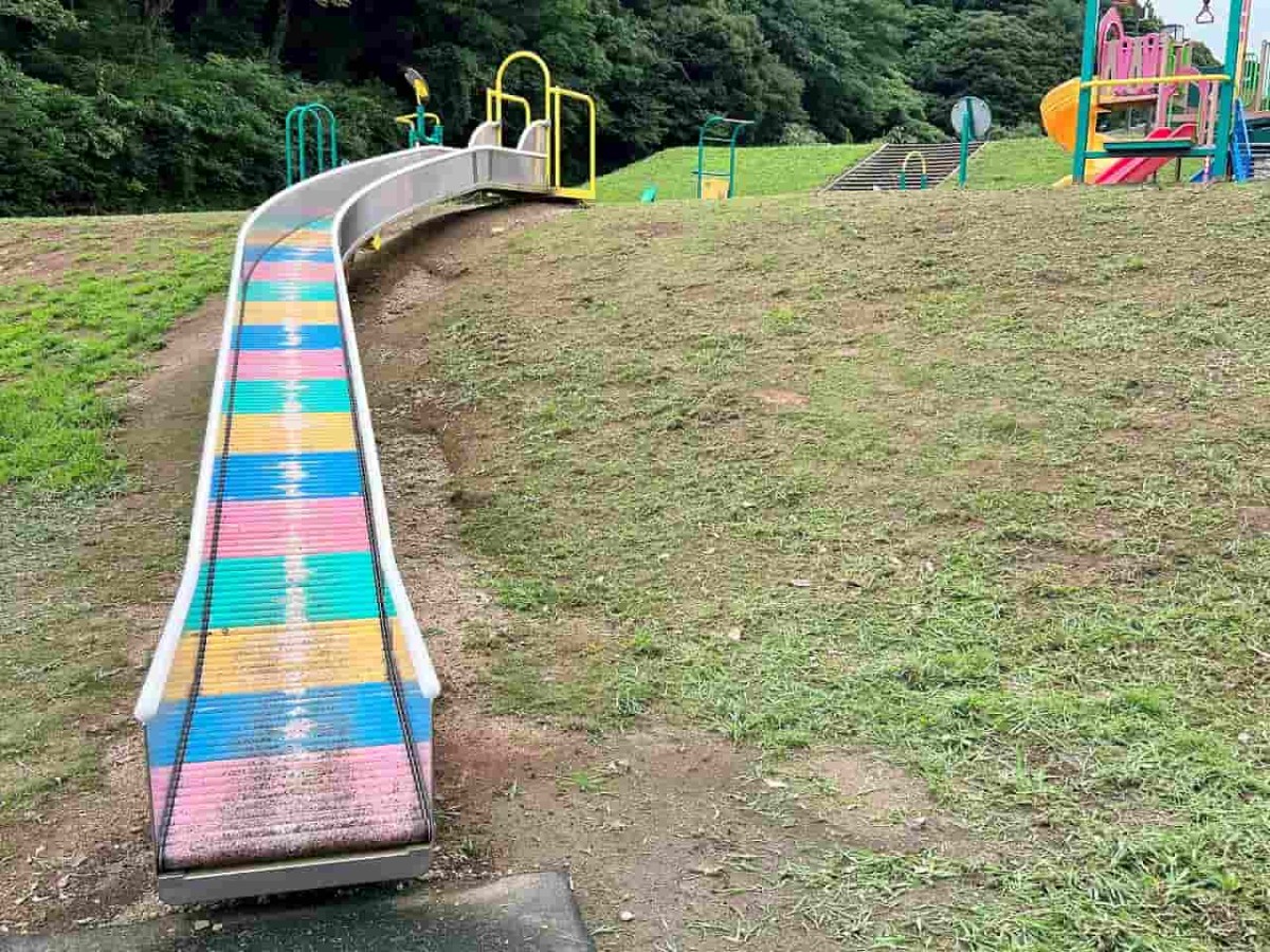 鳥取県琴浦町にある『東伯総合公園』の様子