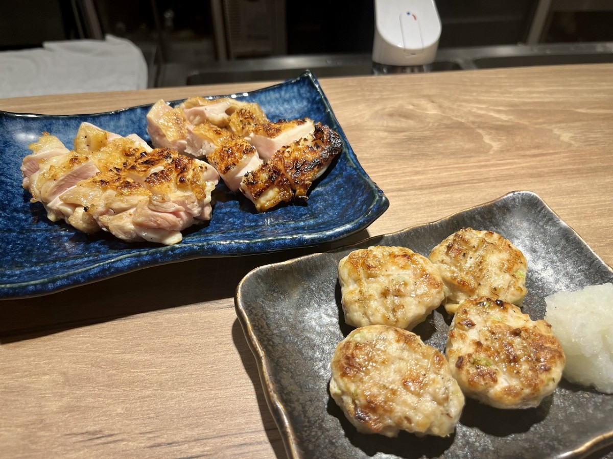 境港市にある鶏料理専門店『若鳥焼あおみどり』のメニュー