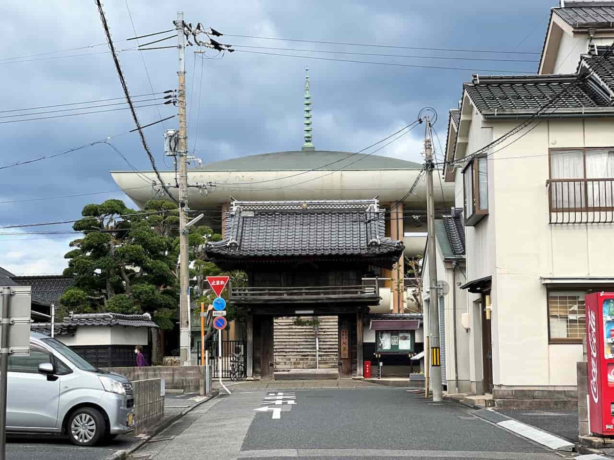 鳥取県米子市の寺町通りの様子