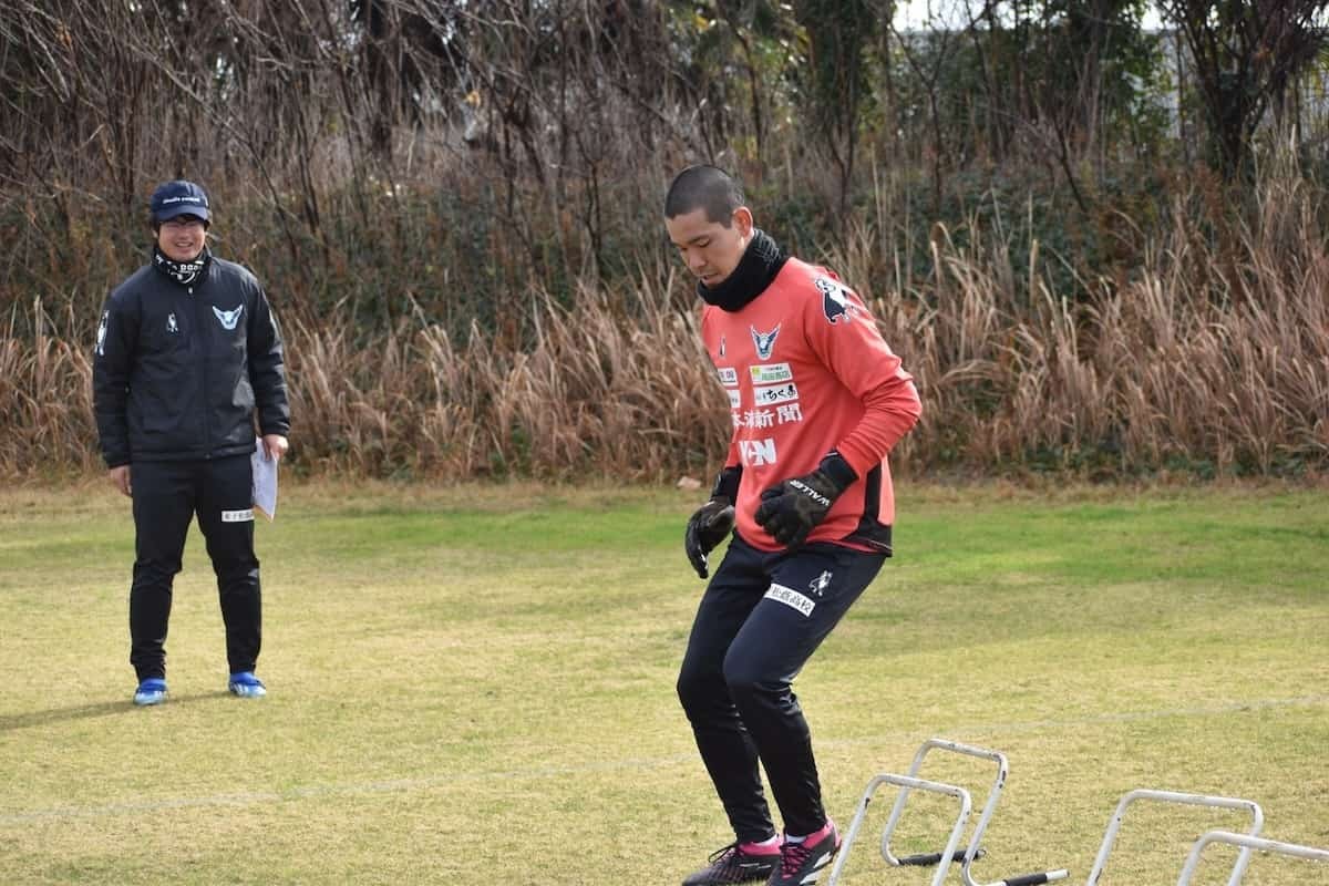 鳥取県のプロサッカークラブ「ガイナーレ鳥取」の高麗選手