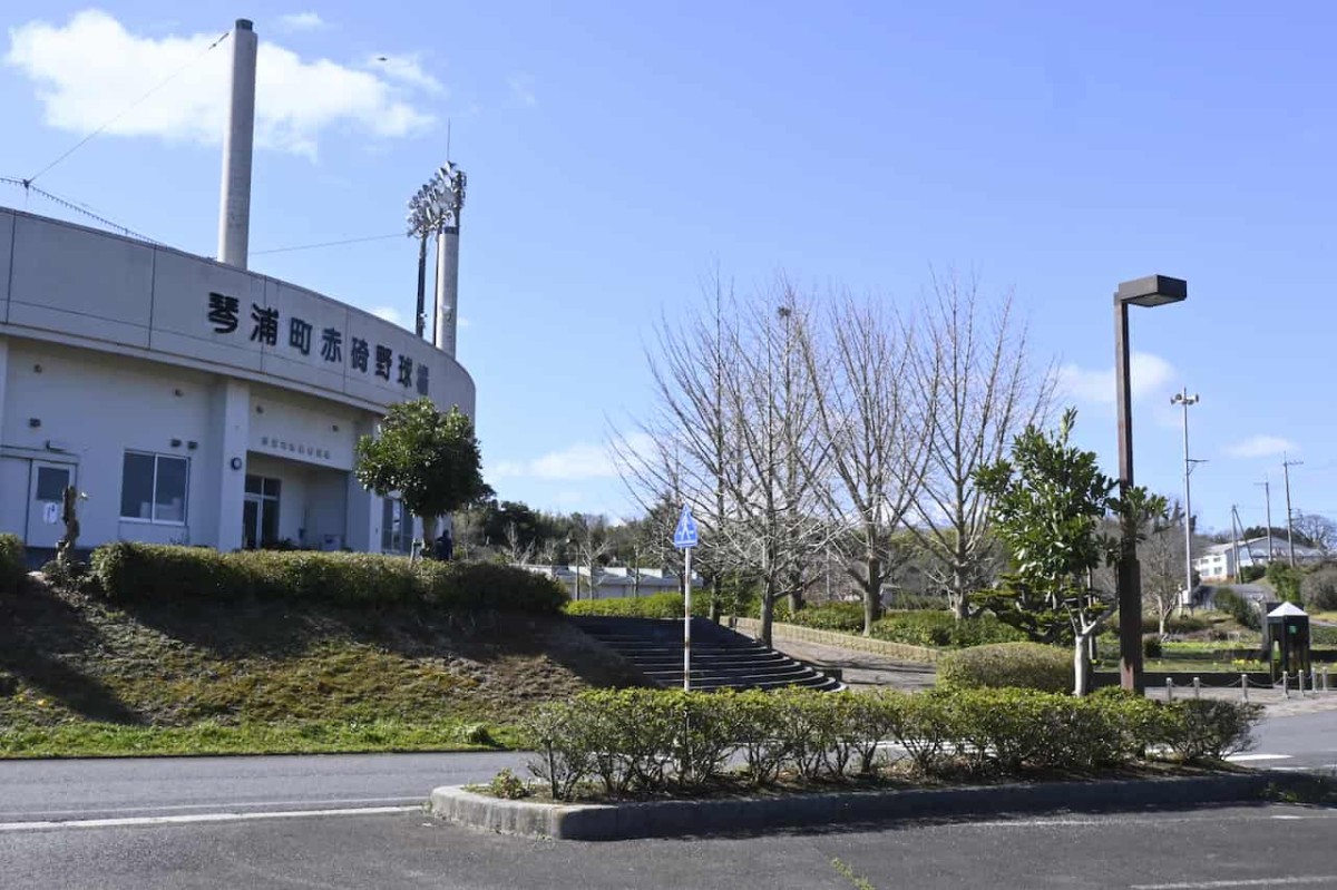 鳥取県琴浦町の『赤碕総合運動公園』の野球場