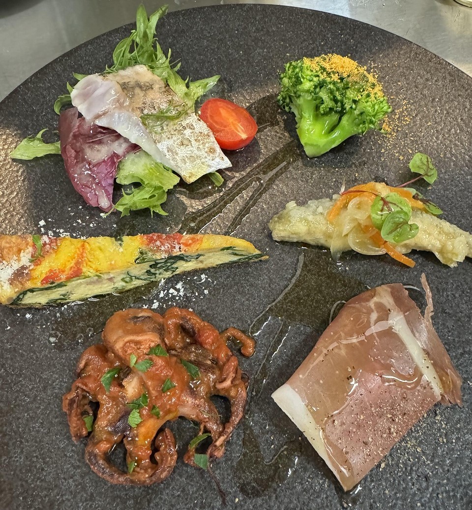 島根県出雲市にオープンしたイタリアンレストラン『オスペペ』の料理