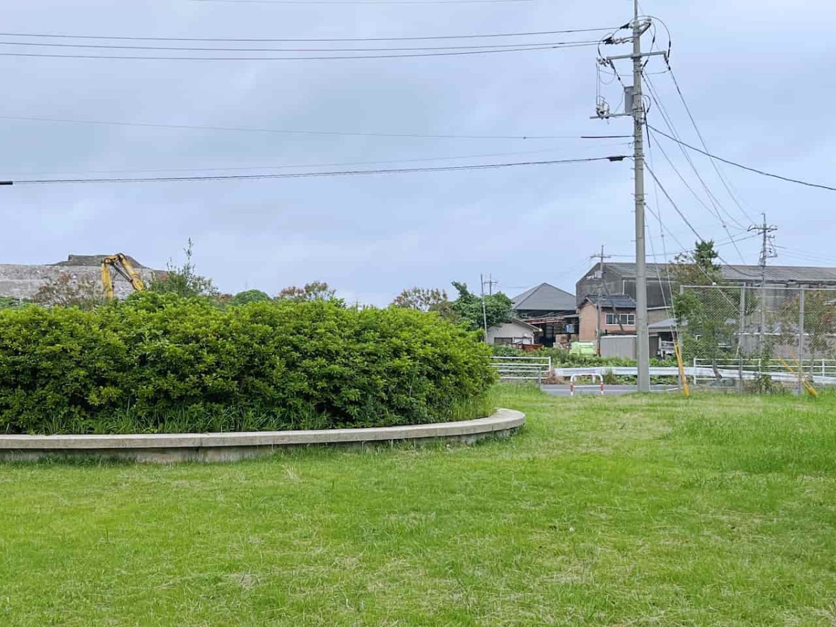 鳥取県米子市にある『河崎公園』の様子