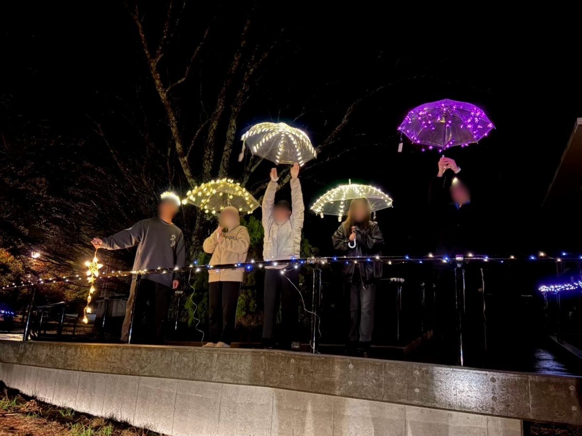 島根県大田市・三瓶山で開催されるイベント「さんべイルミ」の様子