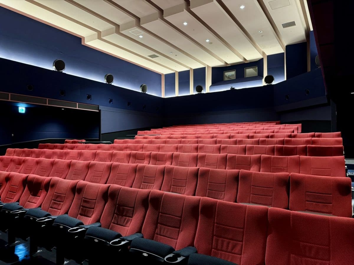 島根県松江市の新しい映画館『イオンシネマ松江』のスクリーン