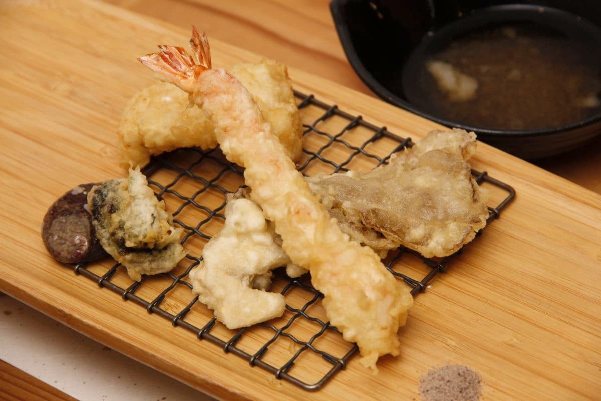 島根県松江市寺町の和食店『海奴-みやこ』の天ぷら