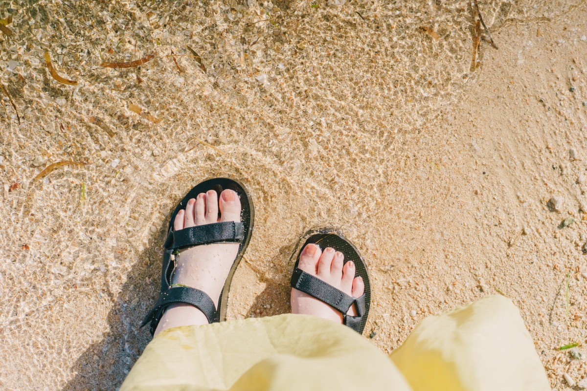 夏のサンダルのイメージ