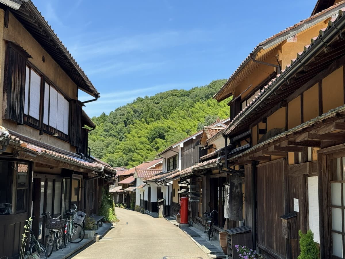 世界遺産・石見銀山の町並み