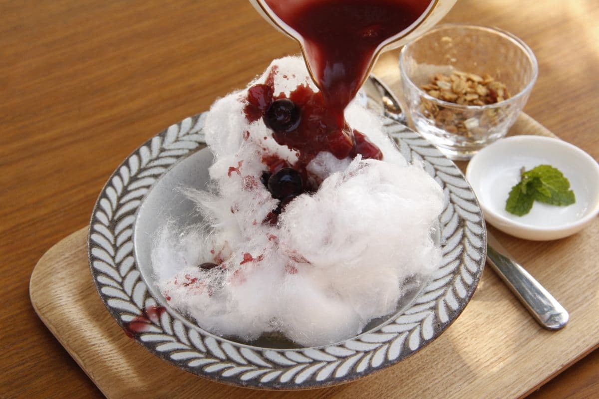 鳥取県米子市の古民家カフェ『カフェトムテ』のベリーのスープ