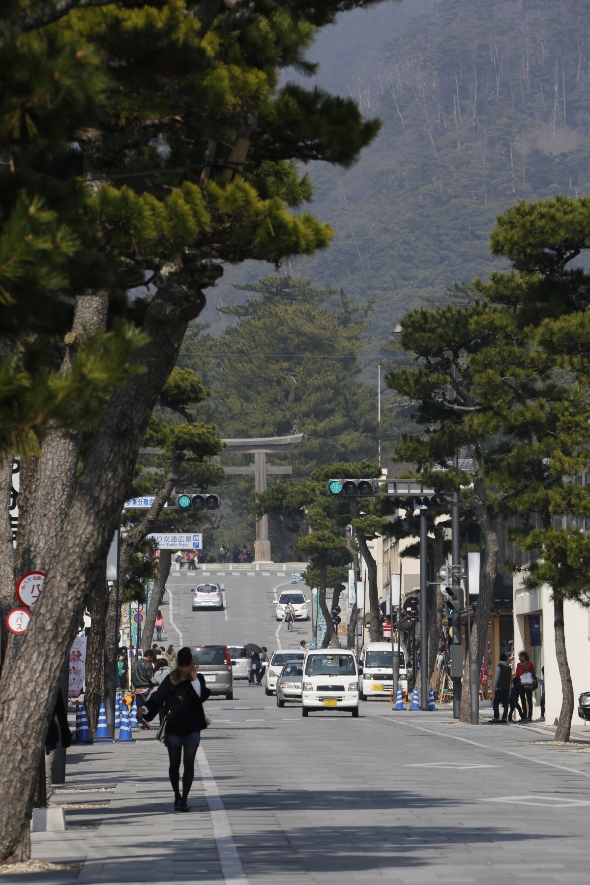 神門通りの風景