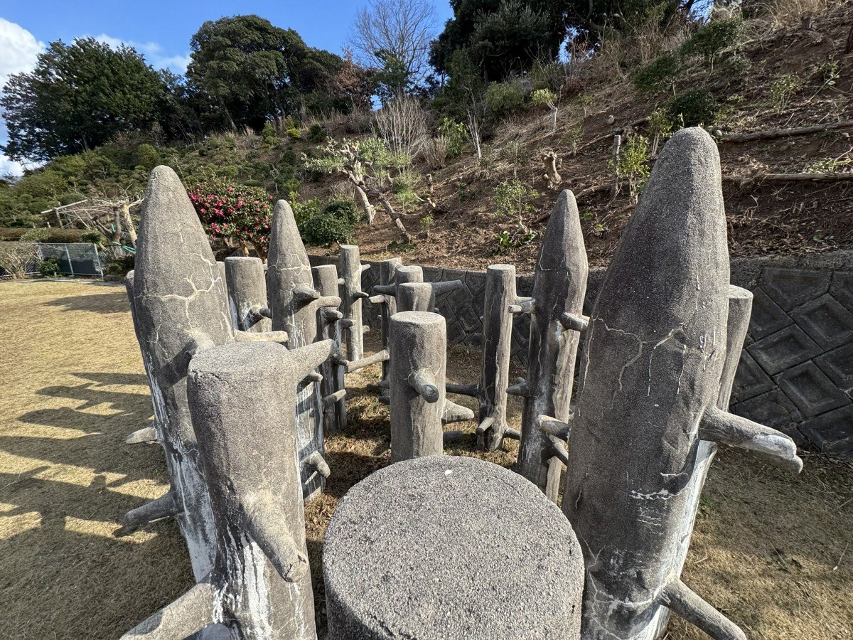 松江市淞北台の公園『淞北台児童遊園地』の謎遊具