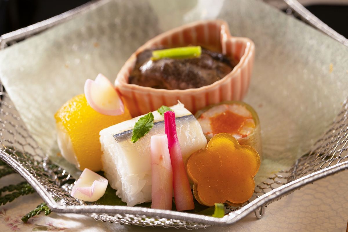 「松江茶の湯文化のアフタヌーンティー」のセイボリー