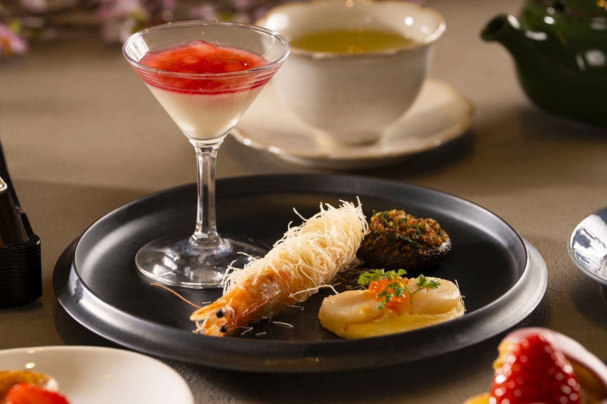 「松江茶の湯文化のアフタヌーンティー」のセイボリー