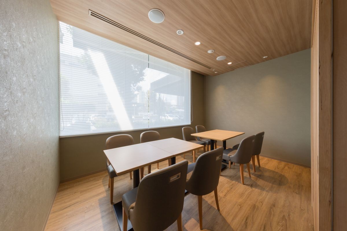 レストラン「モソロ」の店内