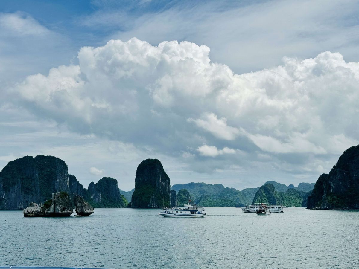 ハロン湾の眺望