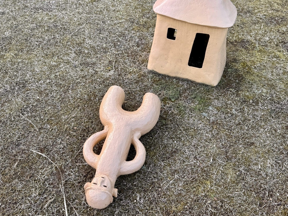 松江市「はにわロード」にいた「はにわ」