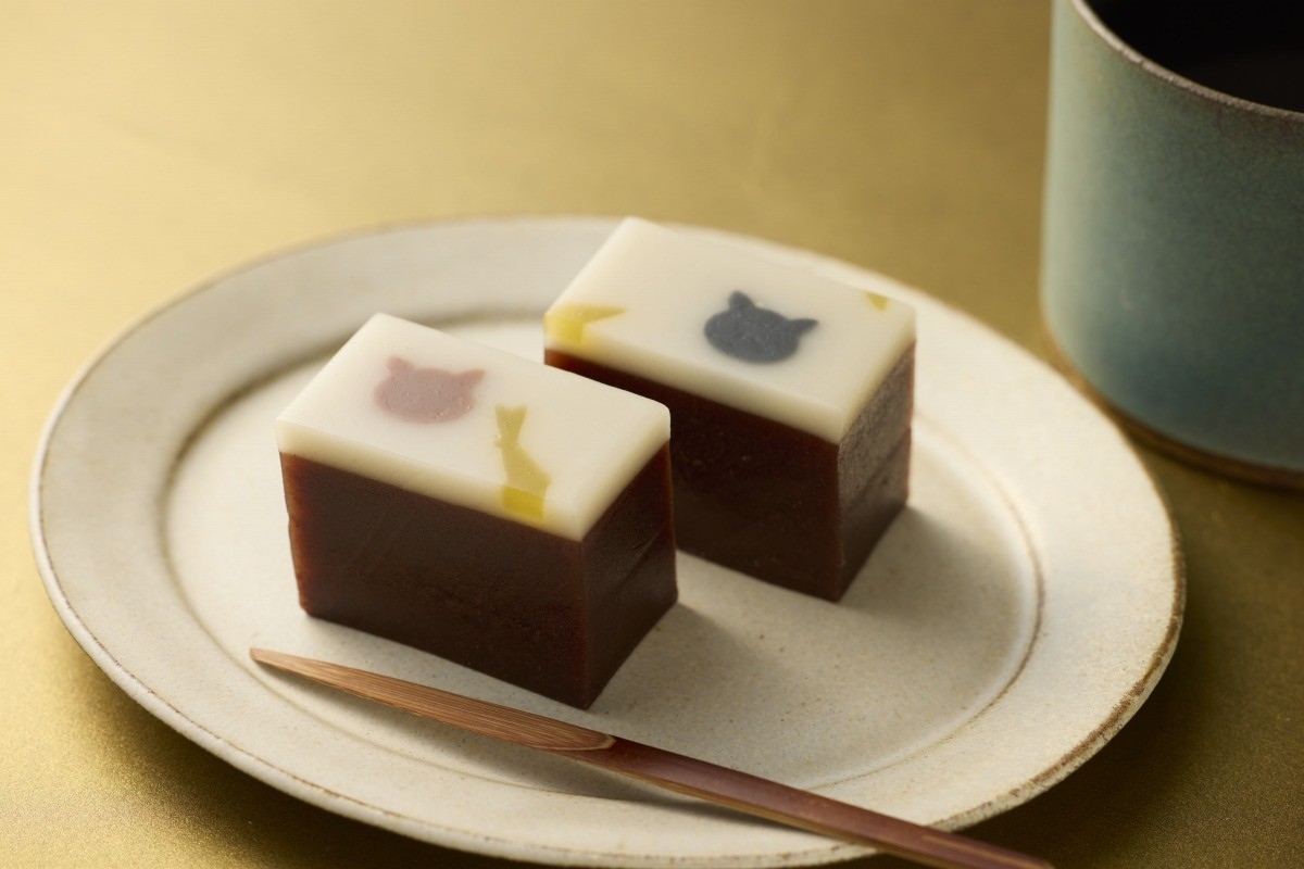 島根県松江市の和菓子店「彩雲堂」の商品「まちねこ」