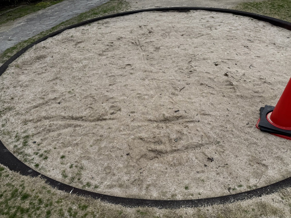 島根県出雲市姫原にある『姫原北公園』の砂場