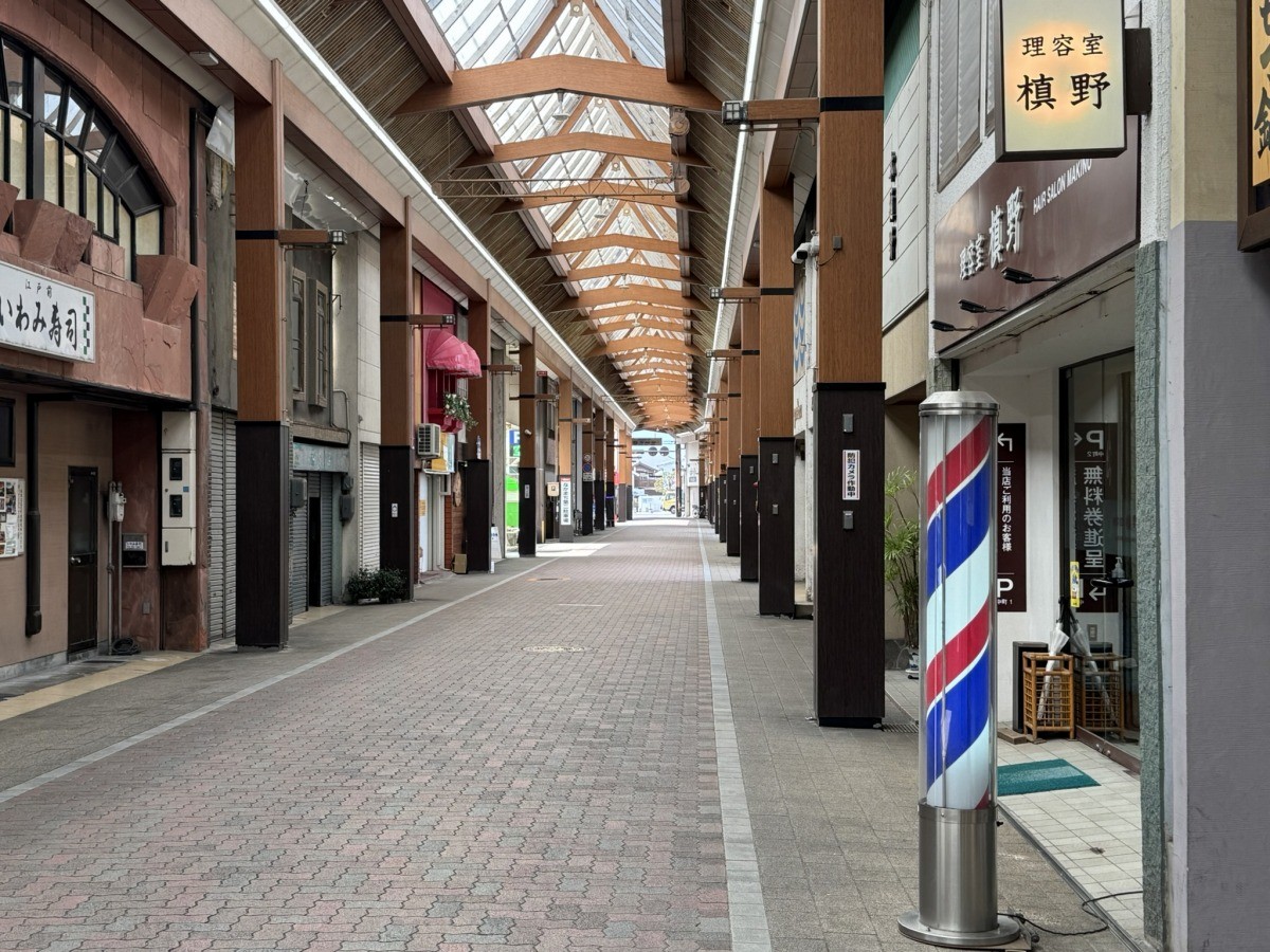 島根県東部のどこかの通り