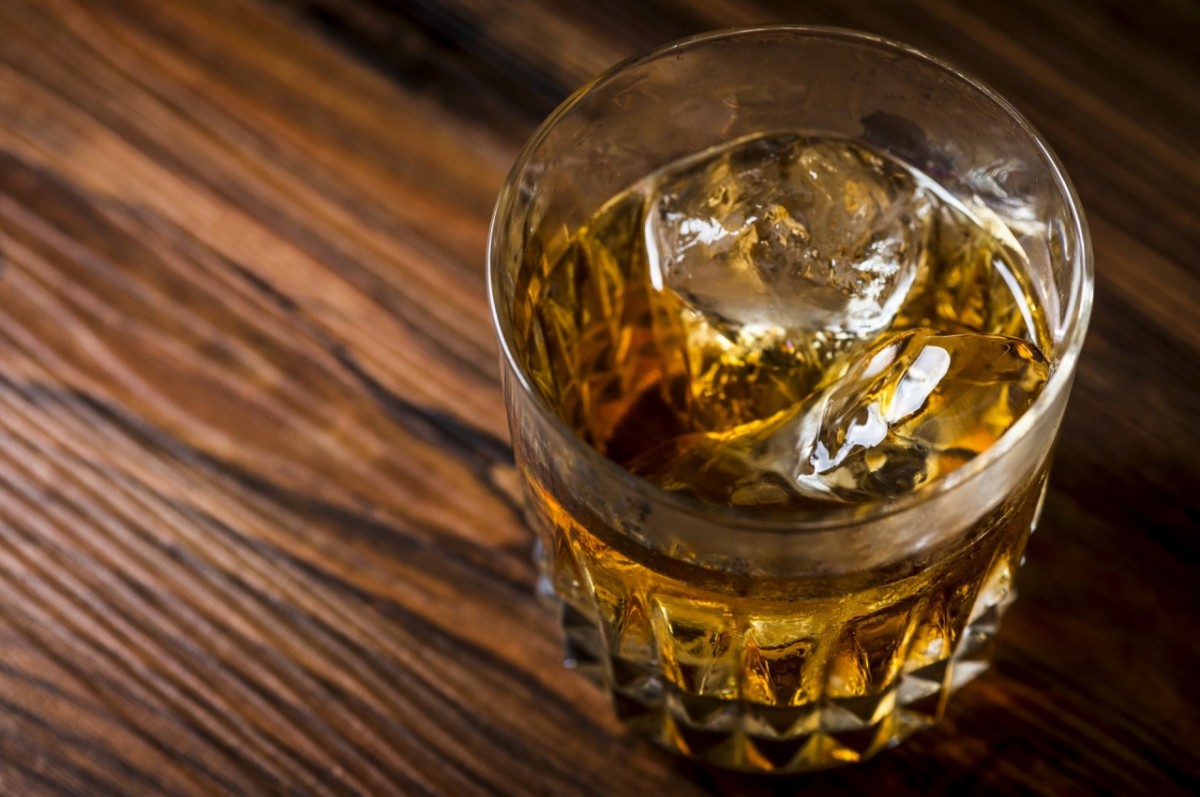 グラスに入ったお酒