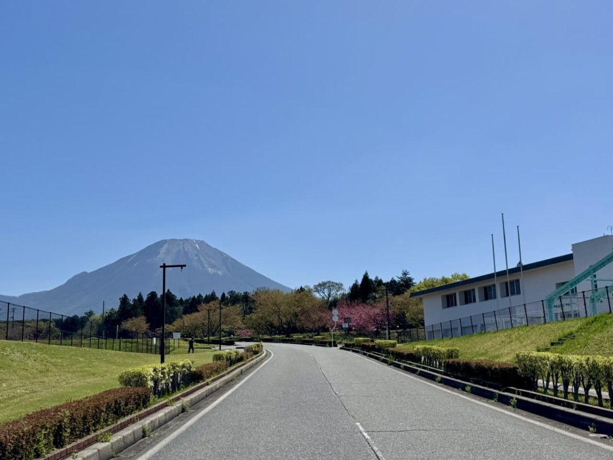 鳥取県伯耆町の遊び場『伯耆町総合スポーツ公園』の通路